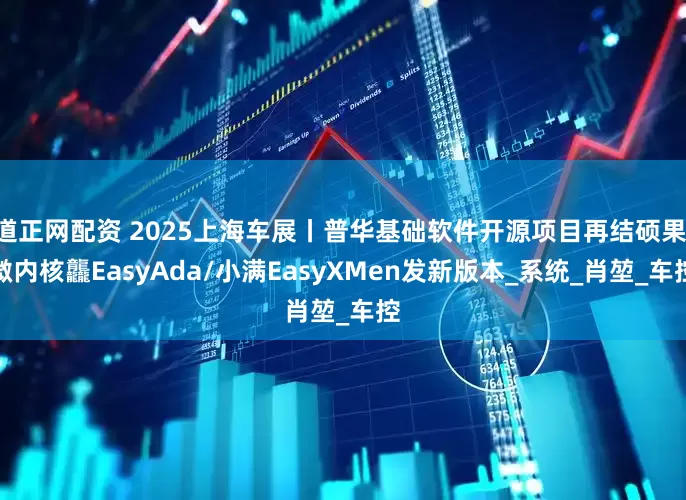 道正网配资 2025上海车展丨普华基础软件开源项目再结硕果 微内核龘EasyAda/小满EasyXMen发新版本_系统_肖堃_车控